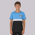 Camisa do Grêmio Classic Betel Tricolor- Infantil AZUL