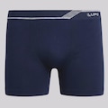 Cueca Boxer Lupo Microfibra Sem Costura - Adulto AZUL ESCURO