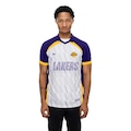 Camiseta New Era REGULAR NBA Los Angeles Lakers Masculina BRANCO