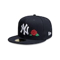 Boné New Era 59Fifty New York Yankees MLB Masculino OFF WHITE