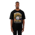 Camiseta New Era Oversize Pittsburgh Steelers Masculina PRETO