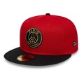 Boné New Era 59Fifty Paris Saint Germain Masculino VERMELHO