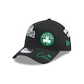 Boné New Era 9Forty A-Frame Snapback Boston Celtics NBA Masculino PRETO