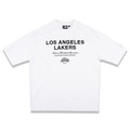 Camiseta New Era Regular Los Angeles Lakers NBA Masculina BRANCO