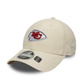 Boné New Era  9Forty M-Crown Kansas City Chiefs NFL Masculino BEGE
