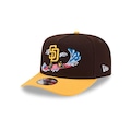 Boné New Era  9Fifty A-Frame San Diego Padres Masculino MARROM