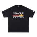 Camiseta New Era Regular Red Bull Racing Korea Drop Masculina PRETO
