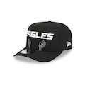 Boné New Era  9Fifty  A-Frame Philadelphia Eagles NFL Masculino PRETO