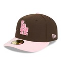 Boné New Era 59Fifty Los Angeles Dodgers MLB Masculino MARROM