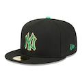 Boné New Era 59Fifty New York Yankees MLB St.Patricks Day Masculino PRETO