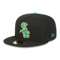 Boné New Era 59Fifty Chicago White Sox MLB St.Patricks Day Masculino PRETO