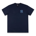 Camiseta New Era Lifestyle New York Yankees MLB Masculina AZUL