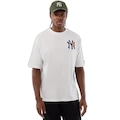 Camiseta New Era Regular  New York Yankees Masculina BRANCO