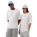 Camiseta New Era Regular Oakland Athletics Masculina BRANCO