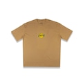 Camiseta New Era Box Los Angeles Lakers NBA Kaki Masculina BEGE