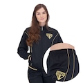 Agasalho do São Paulo Trilobal Classic - Feminino PRETO