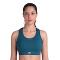Top Olympikus Corre Alto Oceano - Feminino AZUL