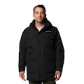Jaqueta Masculina Columbia Parka Landromer II PRETO/BRANCO