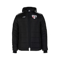 Jaqueta do São Paulo New Balance Puffer 2026 - Masculina PRETO/BRANCO