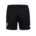 Calção do São Paulo II 2026 New Balance  - Masculino PRETO/VERMELHO