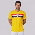 Camiseta São Paulo Fábula Masculina AMARELO