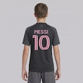 Camisa Inter Miami II 25/26 10 Messi Adidas Infantil PRETO