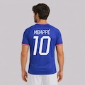 Camisa França Les Bleus 10 Mbappé Masculina AZUL