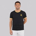 Camisa Real Madrid Dorado Masculina PRETO