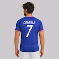 Camisa França Les Bleus 7 Dembelé Masculina AZUL