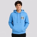 Blusão de Moletom Grêmio Com Capuz - Infantil AZUL CLARO