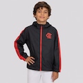 Jaqueta Corta Vento do Flamengo - Infantil PRETO