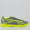 Chuteira Futsal Adulto Puma Ultra 5 Play IT CINZA/AMARELO