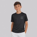 Camisa do Corinthians Brasão - Infantil PRETO