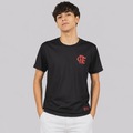 Camiseta do Flamengo Dry Texturizada - Infantil PRETO