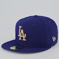 Boné Adulto New Era Los Angeles Dodgers MLB 5950 Aba Reta AZUL