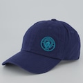 Boné Adulto do Manchester City 6 Gomos Logo Aba Curva AZUL ESCURO