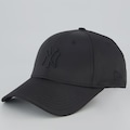 Boné Adulto New Era New York Yankees MLB Satin 940 Aba Curva PRETO