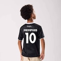 Camisa Corinthians Corinto 10 Memphis Infantil PRETO