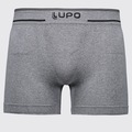 Cueca Boxer Lupo Microfibra Sem Costura Masculina CINZA