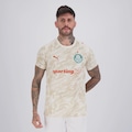 Camisa de Goleiro do Palmeiras II 2026 Puma Masculina BEGE
