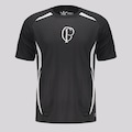 Camisa Corinthians Raglan SCCP Masculina PRETO