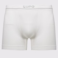 Cueca Boxer Lupo Microfibra Sem Costura Masculina BRANCO