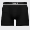 Cueca Boxer Lupo Microfibra Sem Costura Masculina PRETO