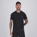Camisa Flamengo Dry Jacquard All Black Masculina PRETO