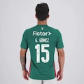Camisa do Palmeiras I 2026 15 G. Gómez Puma Masculina VERDE