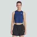 Camiseta Regata Adidas Boxy de Train Essentials Feminina AZUL