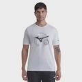 Camiseta Mizuno Stamp 2 Masculina BRANCO