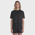 Camiseta Cropped Mizuno 3 Feminina PRETO