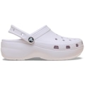 Sandália Crocs Classic Platform Clog Grape Ice Unissex ROSA