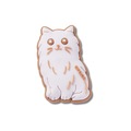 Jibbitz™ Gato Persa Único - Unissex BRANCO